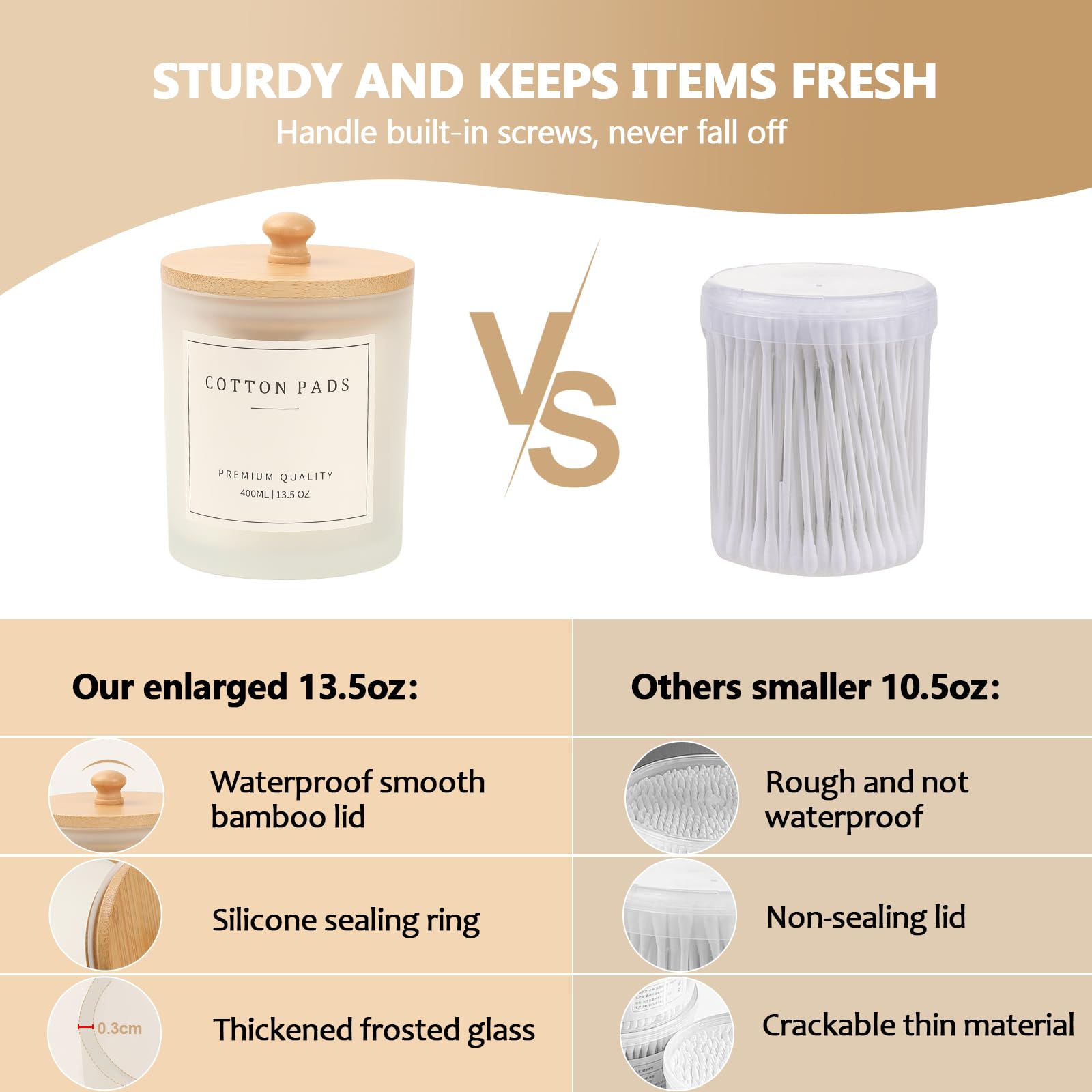 Eggs Sound Label Sticks Contents help identify what's inside at a glance.