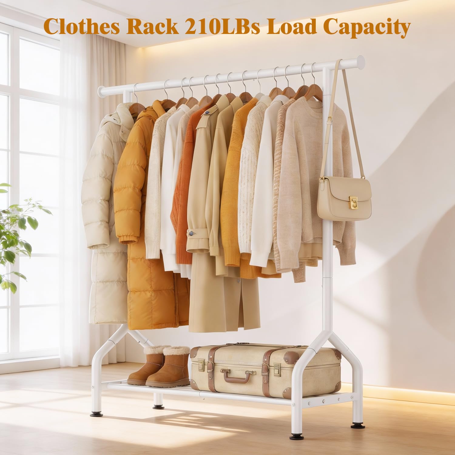 EAGMAK leveling feet stabilize the rack on uneven surfaces