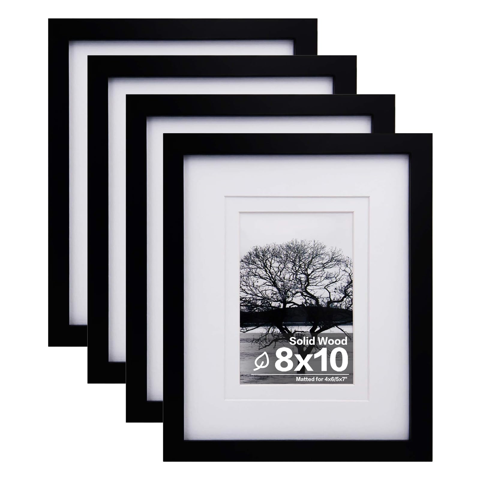 Egofine 8x10 frame set packshot for wall or desk display