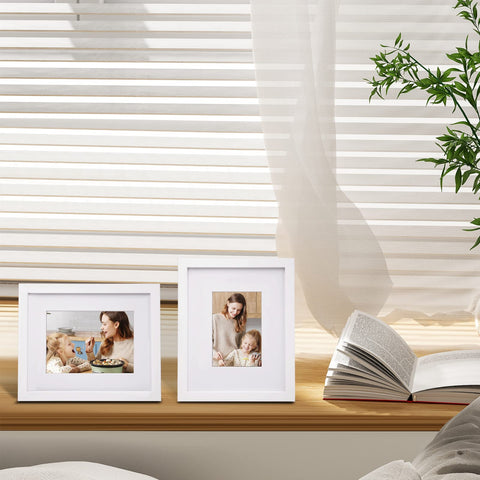 Egofine 8x10 frame wall-mount ready for secure hanging