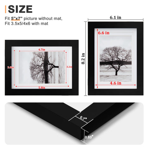 Egofine table-top easel supports portrait or landscape layouts.