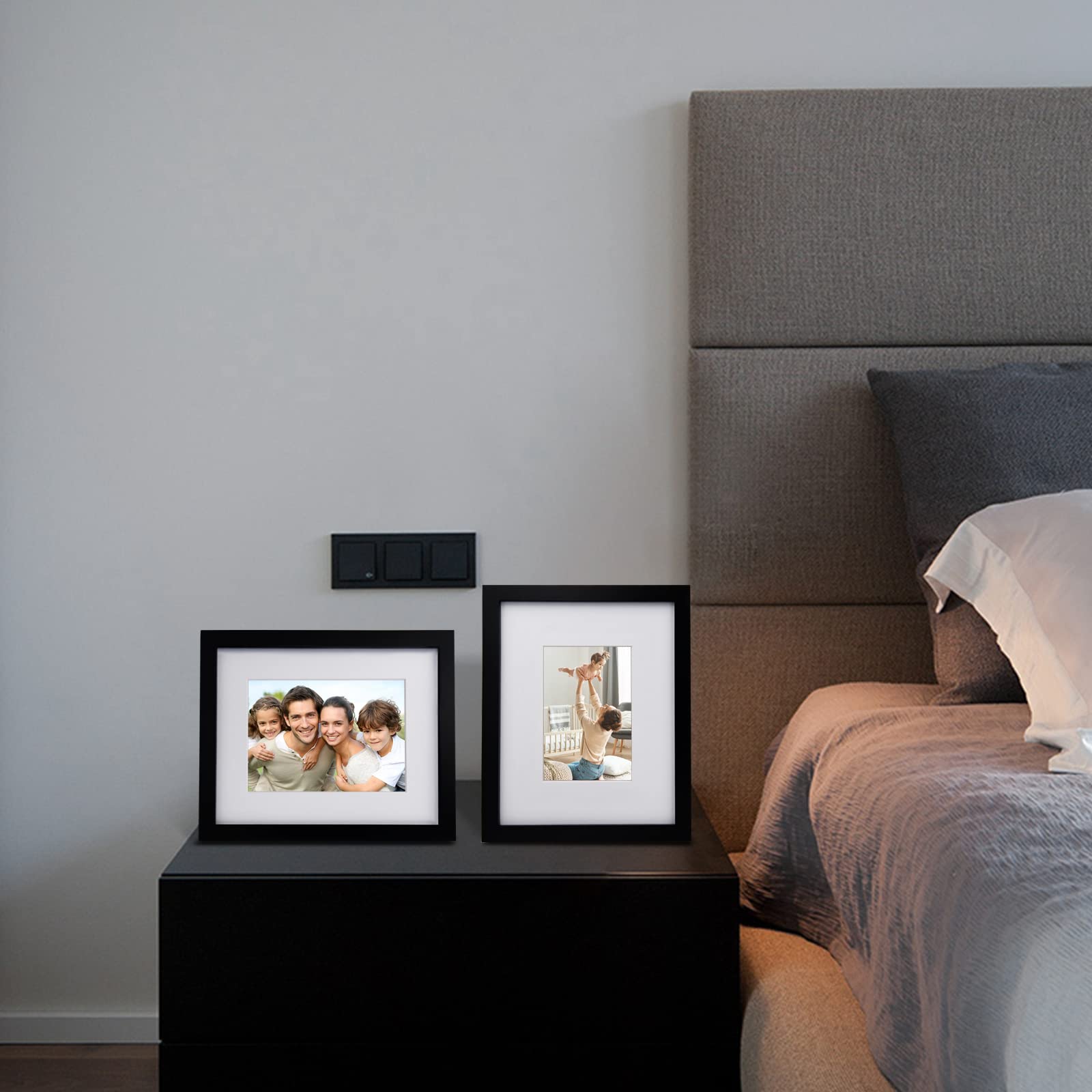 Egofine wall-mountable and tabletop display options for versatile placement