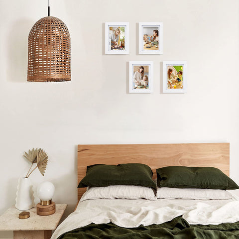 Egofine wall mounting hardware included for portrait or landscape