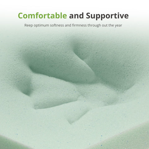 EGOHOME bubble-hole breathable structure keeps air flowing for cooler nights.