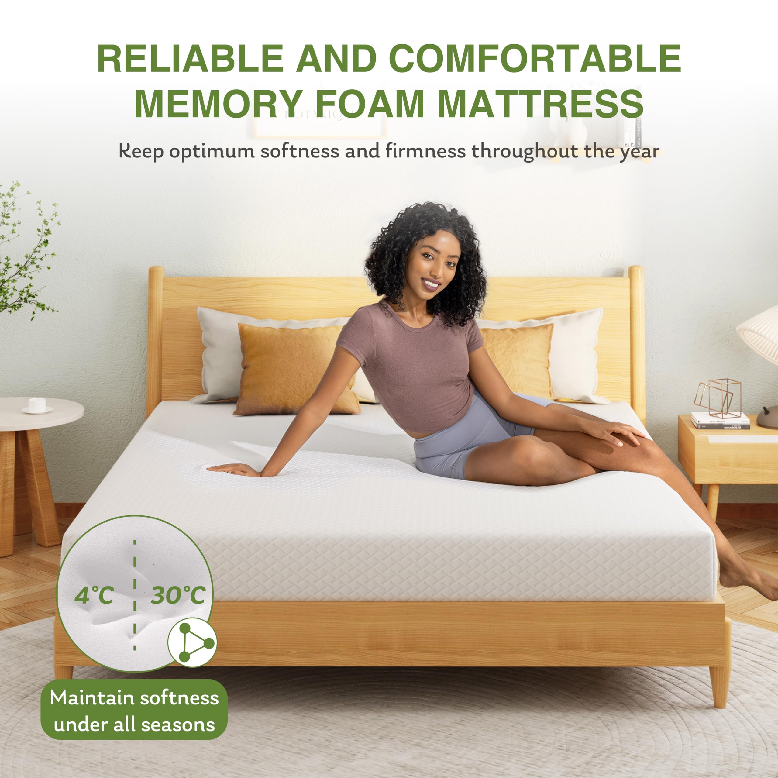 EGOHOME CertiPUR-US certification signals safety and quality standards.