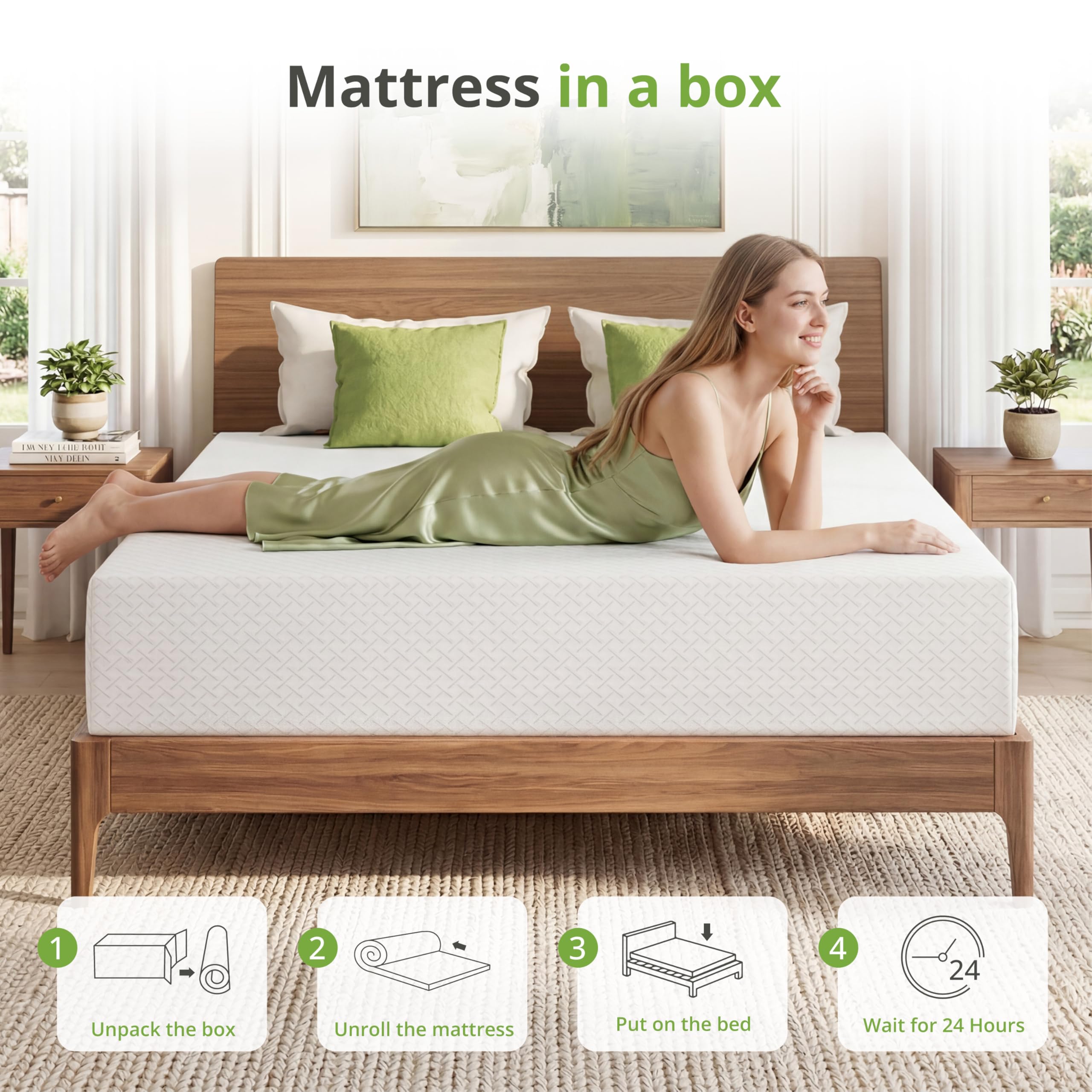 EGOHOME CertiPUR-US certification supports safe, durable memory foam.