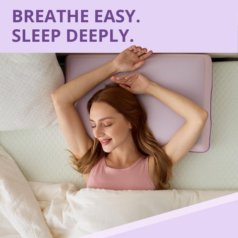 EGOHOME cooling pillow machine washable cover illustrated for simple care