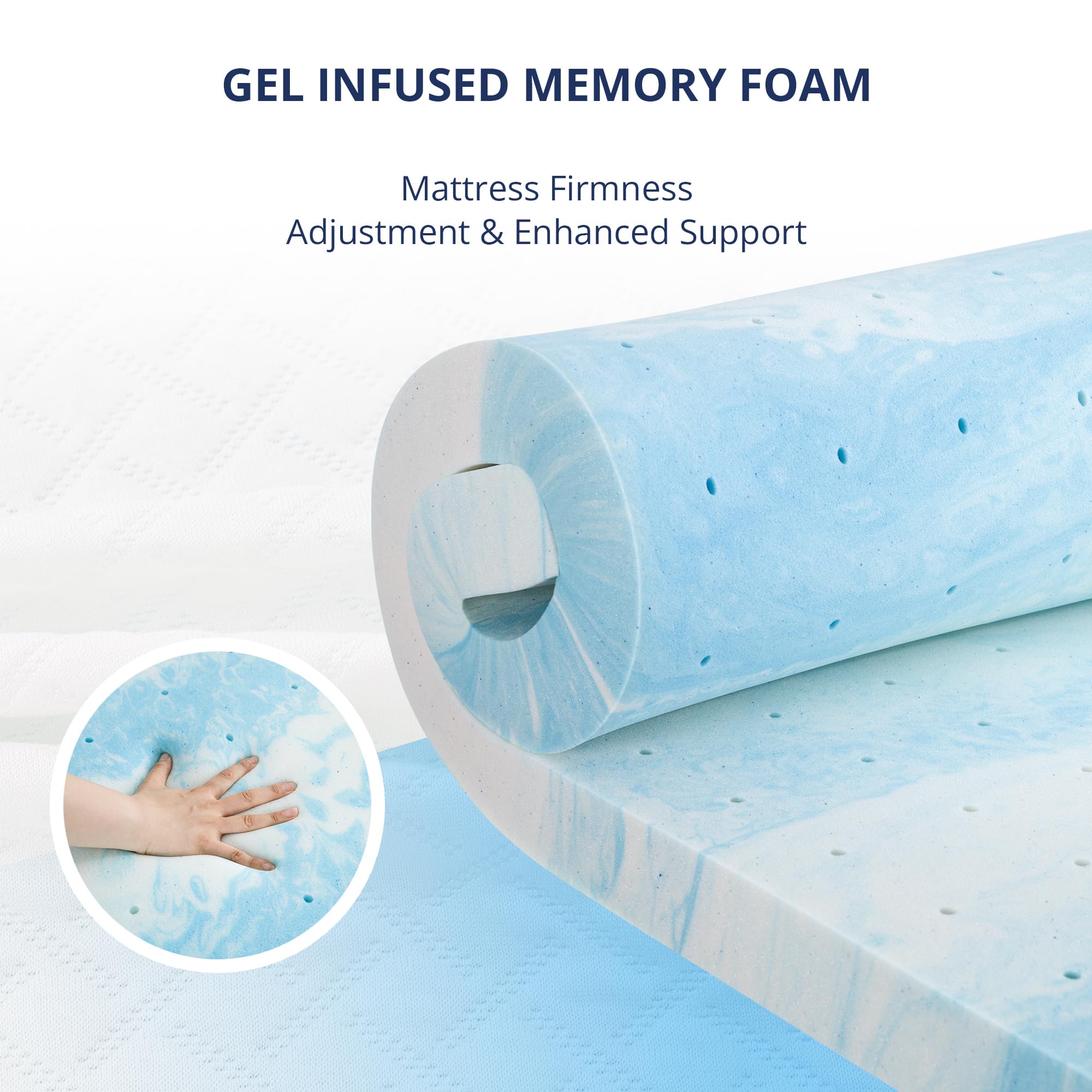 EGOHOME removable cover with zipper for easy washing and cleanliness.