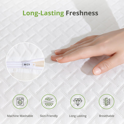 EGOHOME spine-supporting design helps align your spine in sleep.