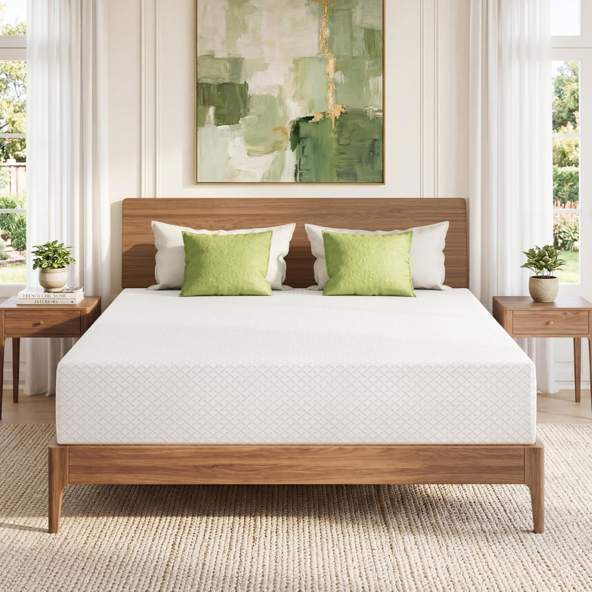 EGOHOME twin XL memory foam mattress box for easy unboxing and setup.