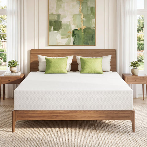 EGOHOME twin XL memory foam mattress box for easy unboxing and setup.