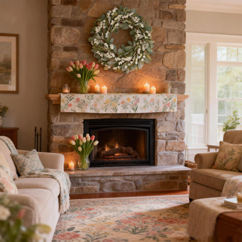 egolot front-door outdoor decor wreath brings year-round charm and easy setup.