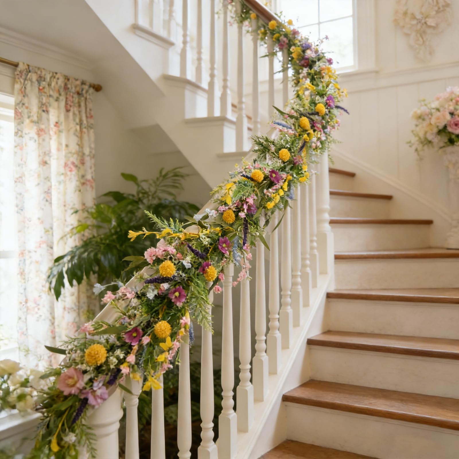 Egolot no-maintenance garland saves watering and upkeep.