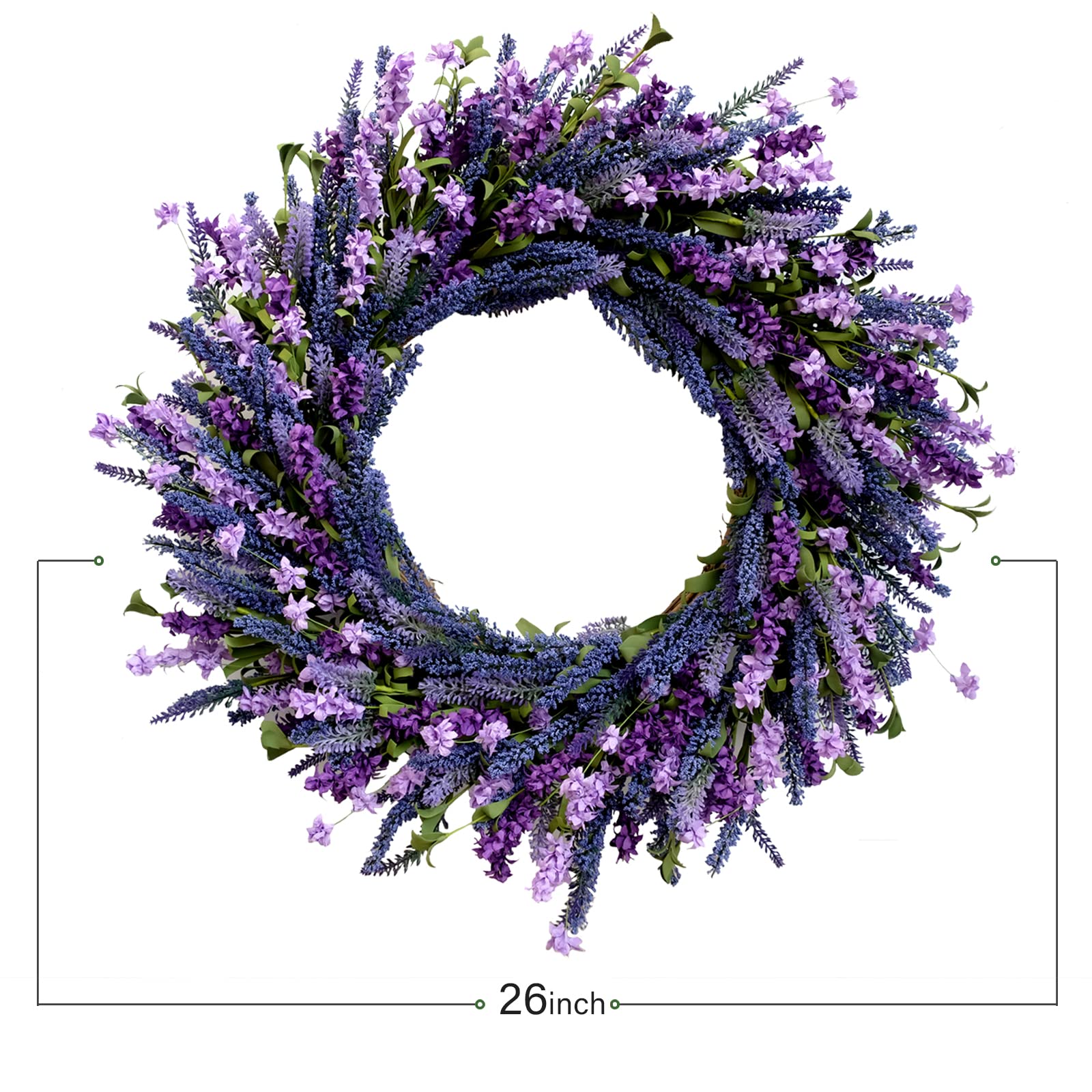 Egolot wreath suits doors, windows and walls for versatile decor