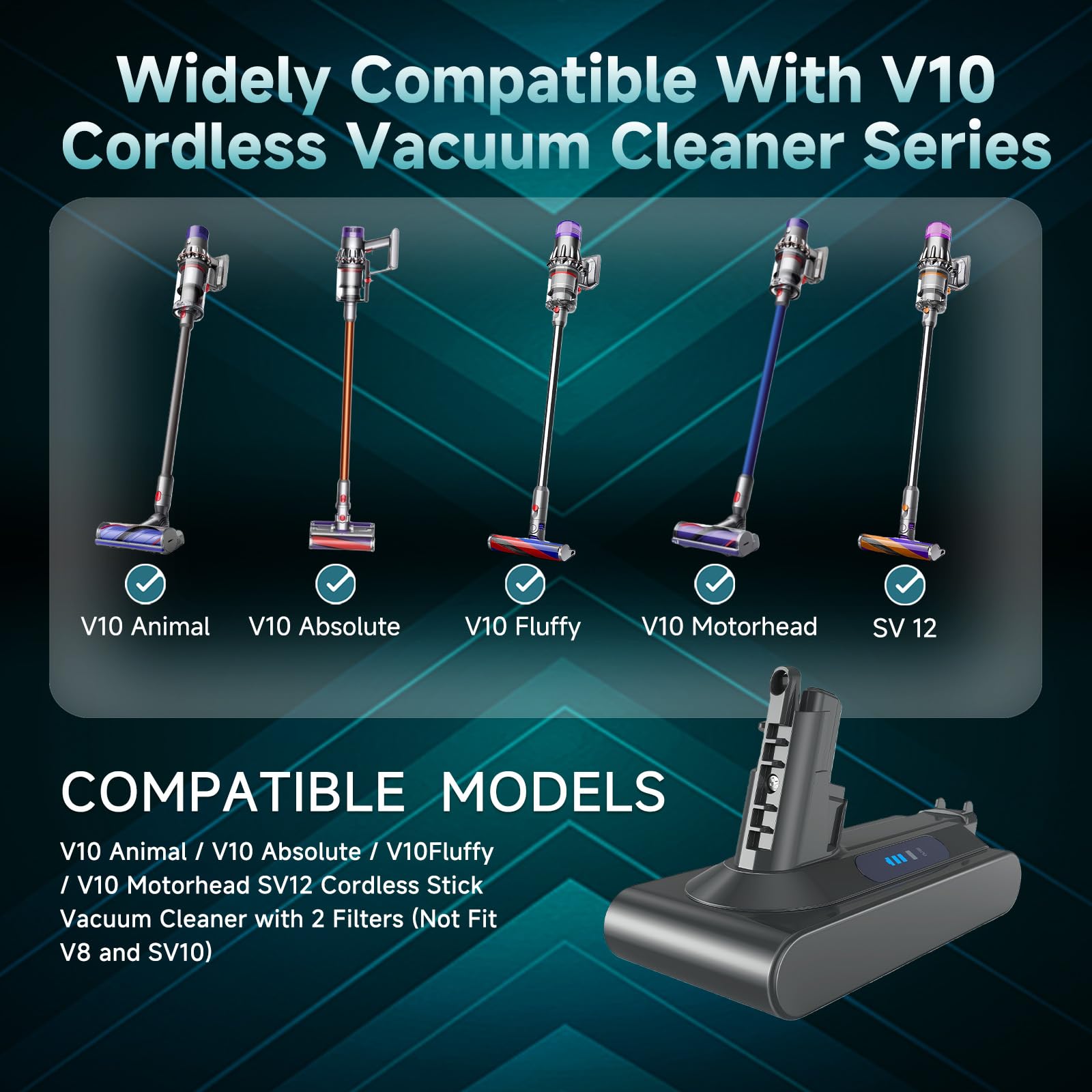 EGR V10 battery safety protections against overcharging and overcurrent.
