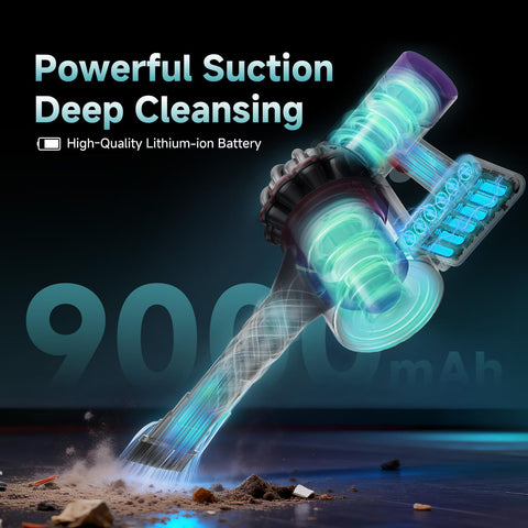 EGR Dyson V8 battery includes pre and post filters for cleaner cycles