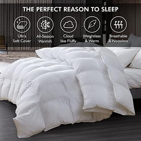 EGYPTIAN BEDDING eight corner loops anchor duvet cover to prevent shifting