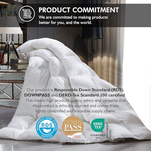 Egyptian Bedding certifications verify ethical sourcing and clean fill materials