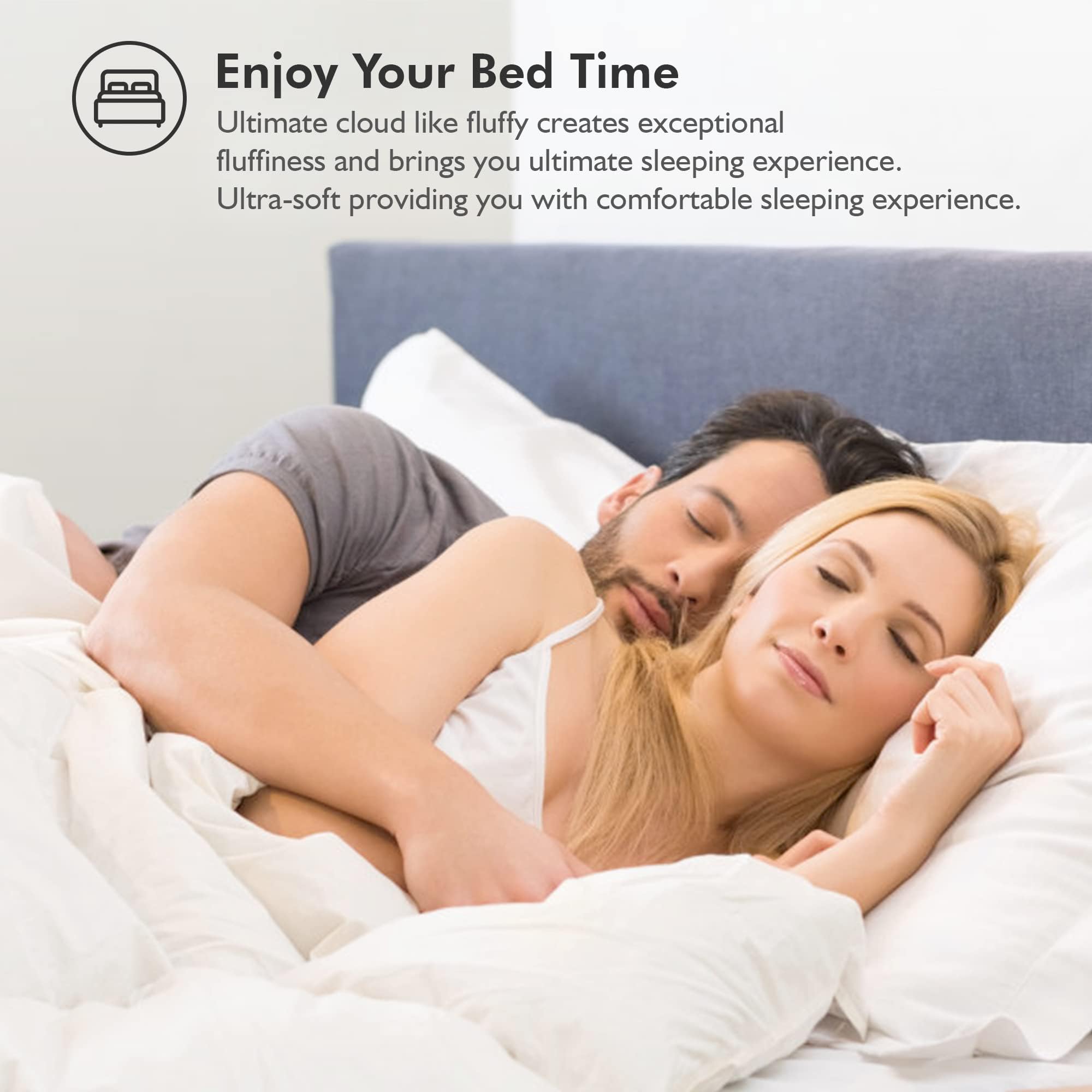 Egyptian Bedding Duvet cover loops and tabs anchor securely.