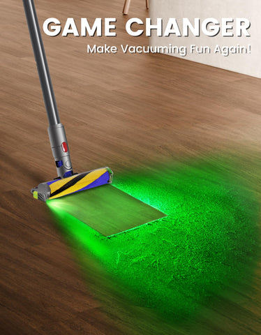 USB-C rechargeable power for continuous cleaning with the EICEM light.