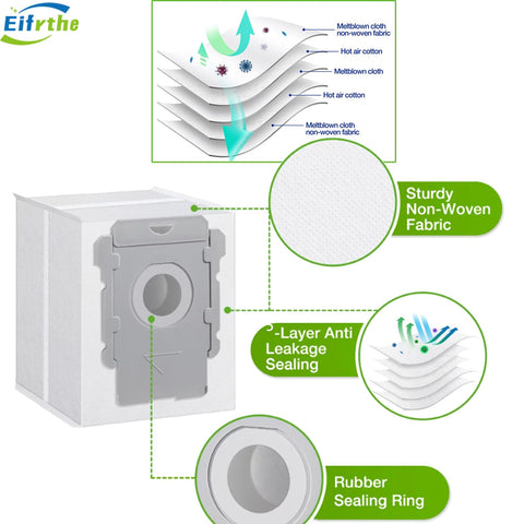 Eifrthe Roomba front caster provides smooth 360-degree movement.