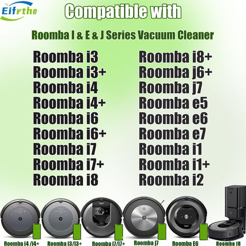 Eifrthe Roomba HEPA filters capture dust and improve air quality.