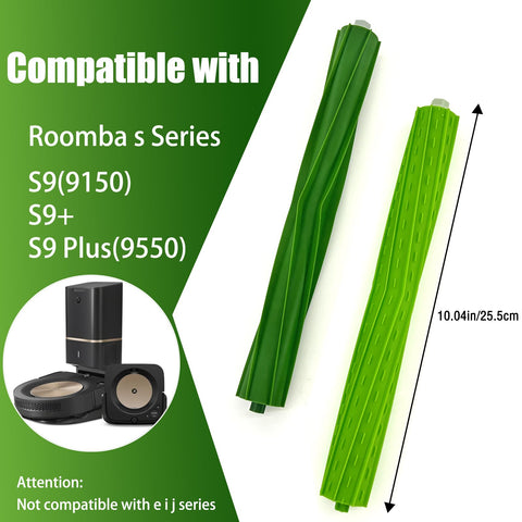 Eifrthe Roomba s9 replacement rollers assembly set shows quick tool-free setup