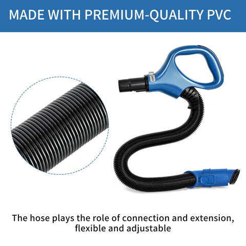 Eifrthe UV725 gray hose handle offering ergonomic grip for controlled cleaning.