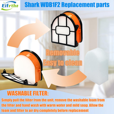 Eifrthe WDB1F2 hardwood and tile ready brushroll for versatile cleaning