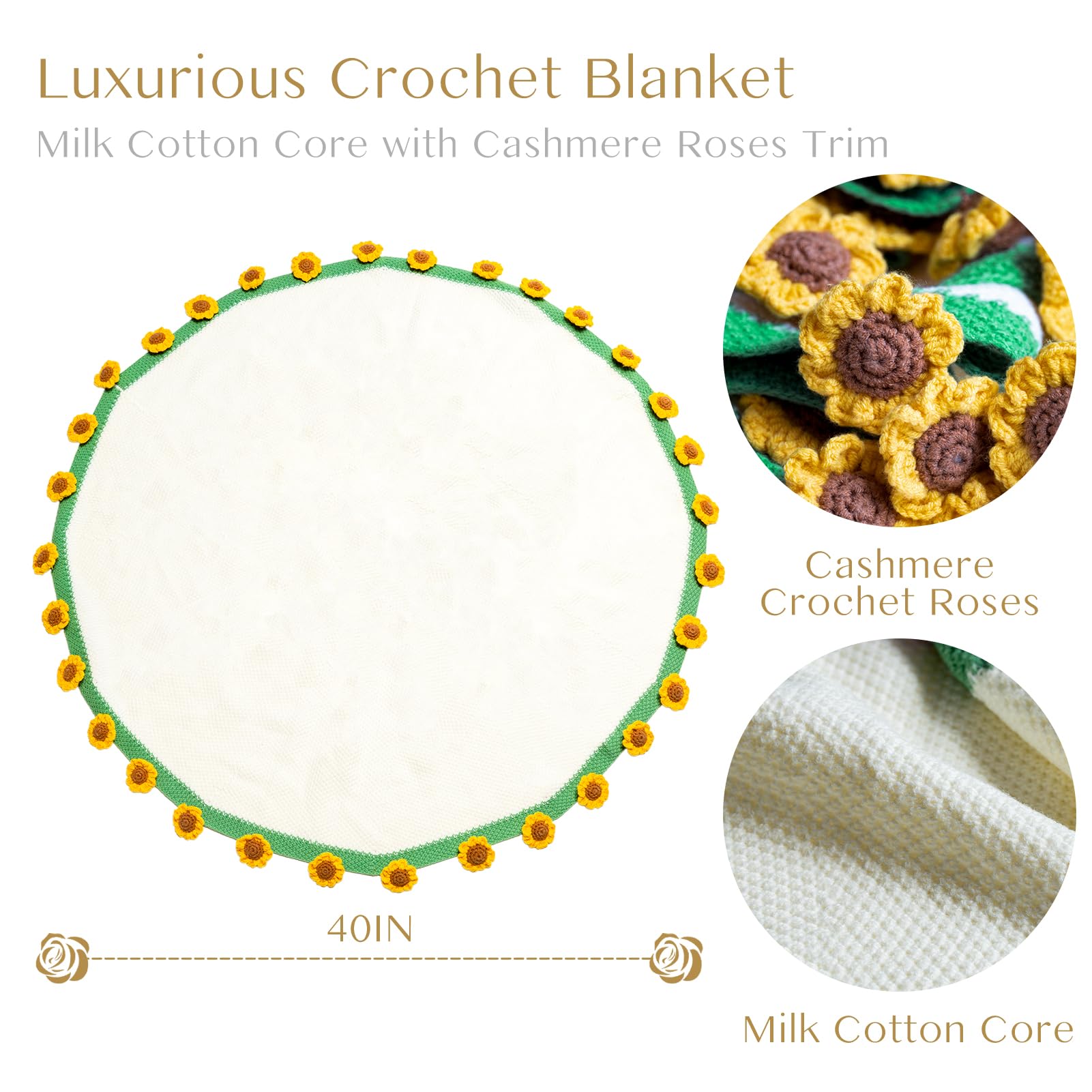 Eightown floral decor bouquet blanket blending comfort and style