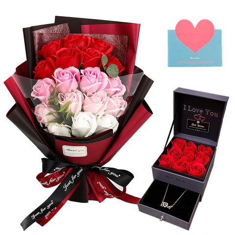 EIGHTOWN roses bouquet close-up showing vibrant artificial blooms for lasting display