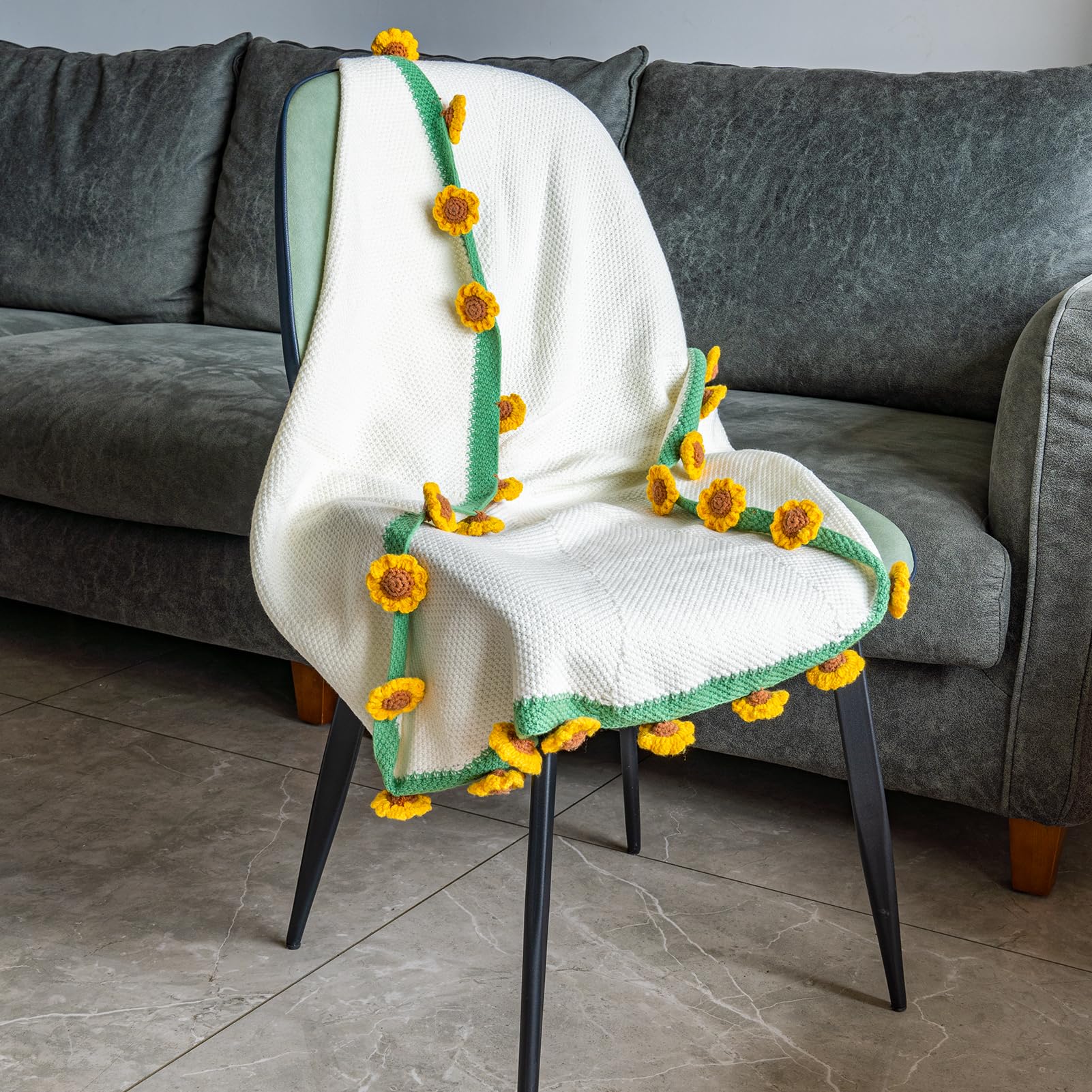 Eightown seasonal decor sunflower throw brightening spaces across seasons