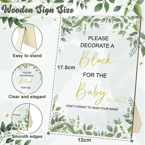 EIGTWEN compact sign displayed on a table for easy setup