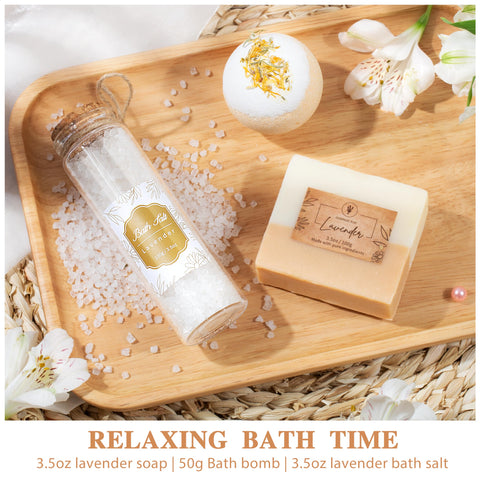 EIRNAY bath bombs add gentle fizz for refreshing, spa-like moments.