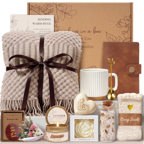 EIRNAY Mothers Day gift box closeup, a thoughtful present for celebrating her.