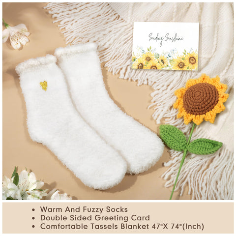 EIRNAY plush socks deliver snug warmth and comfort.