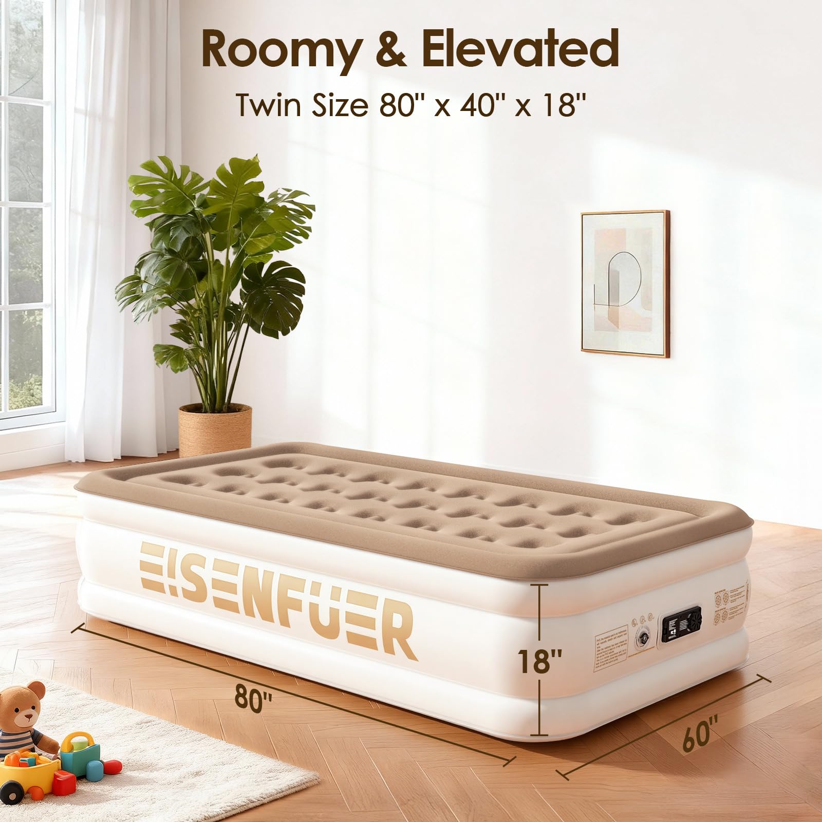 EISENFUER ideal for guests, sleepovers, or glamping setups