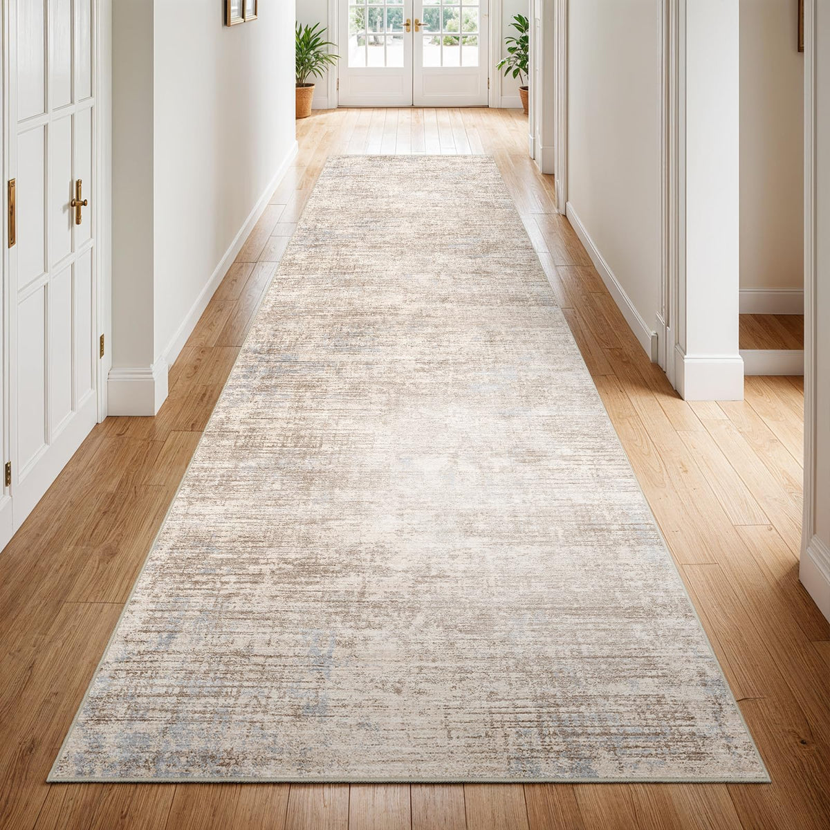 EISUROM 3x10 hallway rug with abstract design for stylish high-traffic spaces