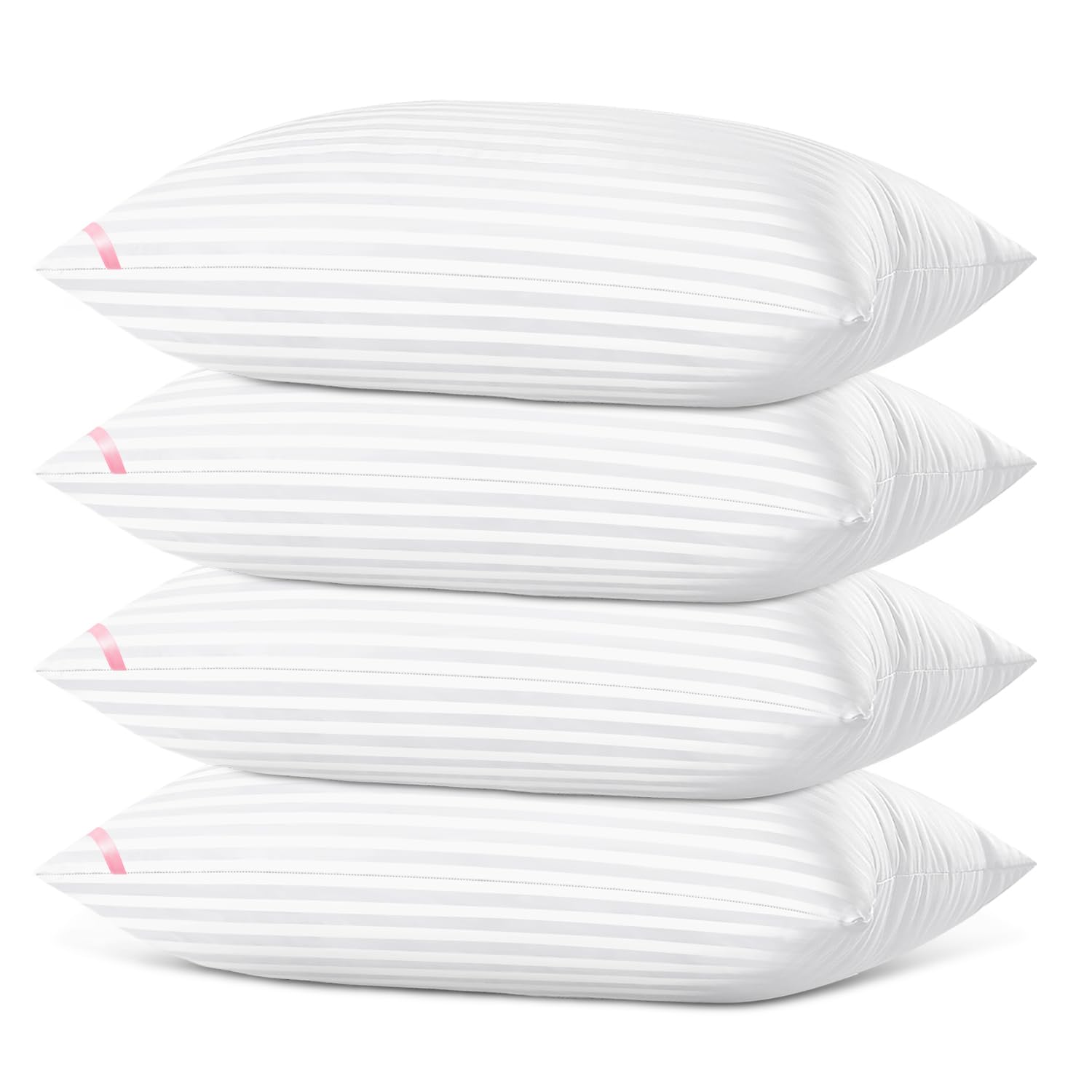 EIUE bed pillows 4-pack hero with plush comfort for restful nights