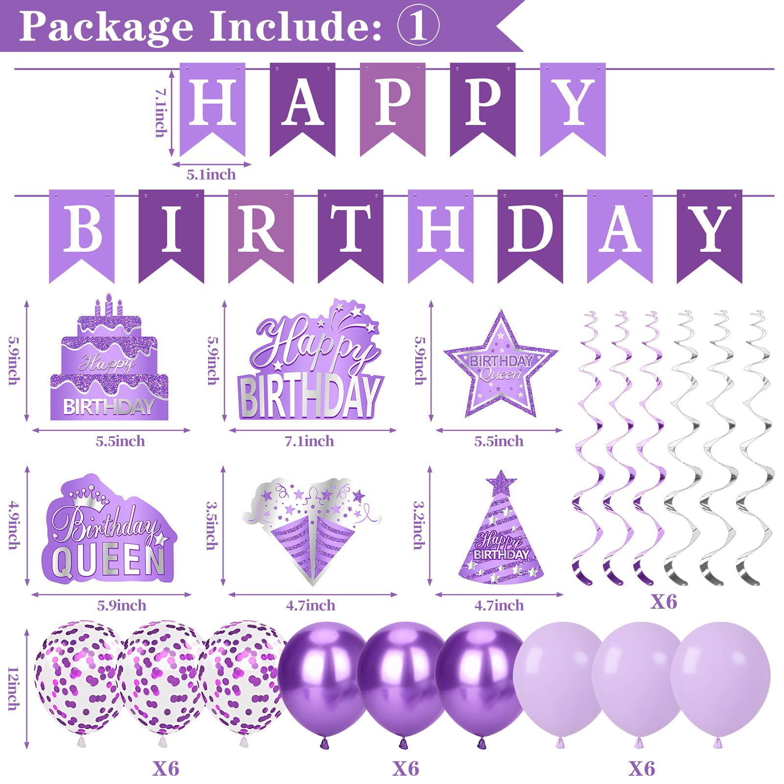 Eiurteao purple sash highlighting the birthday queen's look