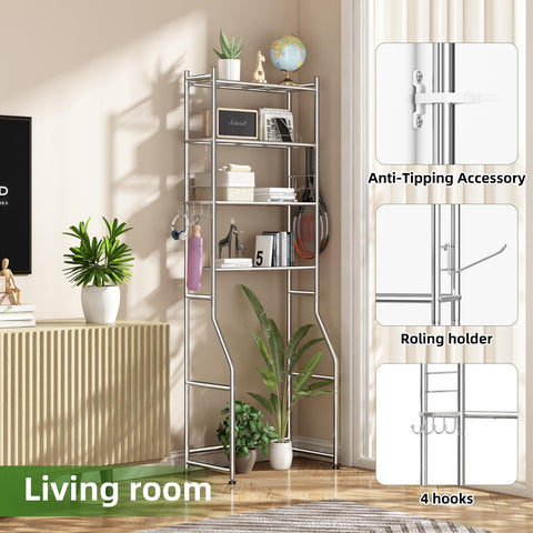 Ekisemio adjustable leveling feet stabilize on uneven floors.