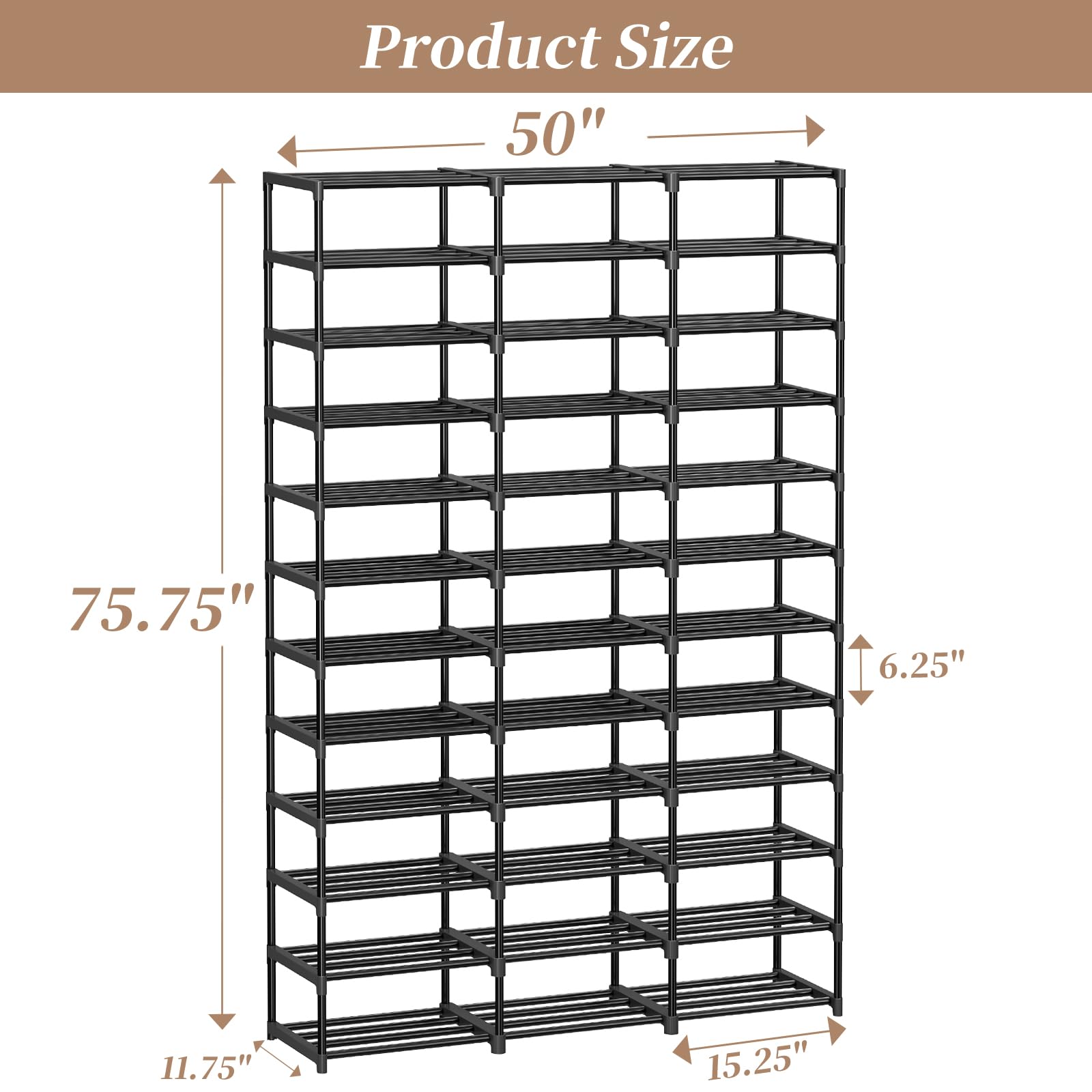 Ekisemio durable construction resists rust for long-lasting use