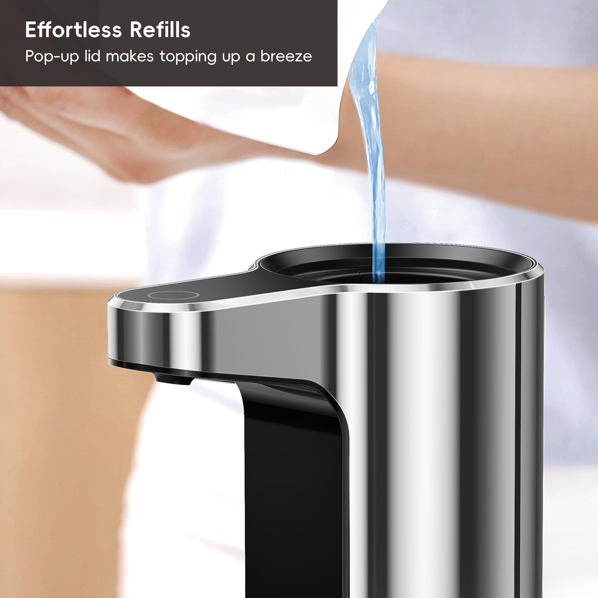 EKO Aroma compact design fits tight sink spaces