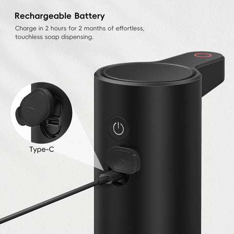 EKO Aroma rechargeable USB-C port close-up highlighting quick recharge for uninterrupted use