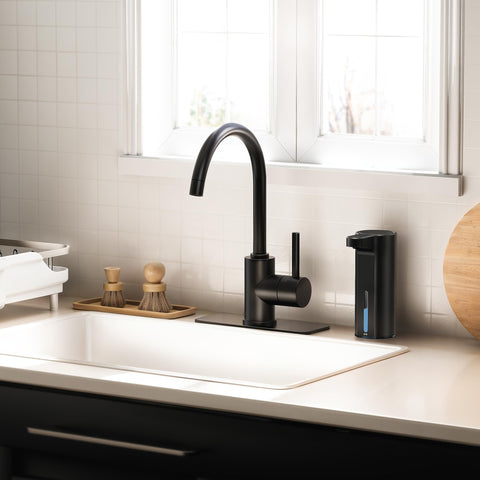 EKO Aroma touch-free operation demonstrates hygienic, hands-free soap delivery