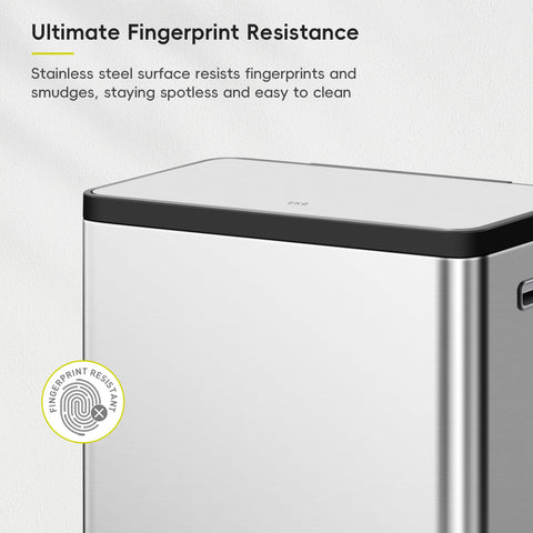 EKO EcoCasa II odor-lock design helps maintain a fresh kitchen.