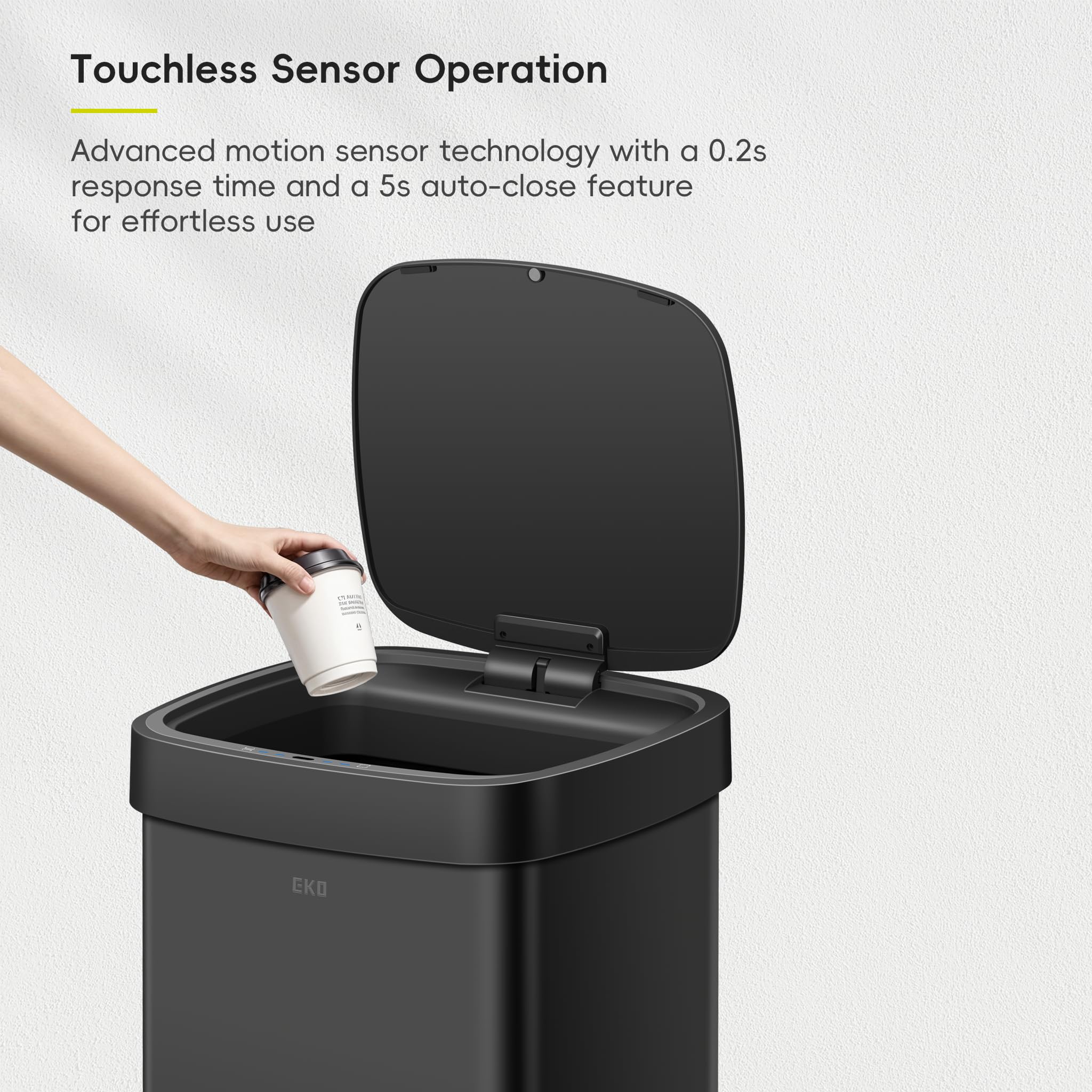 EKO EcoSmart 80L battery compartment accessible for easy maintenance.