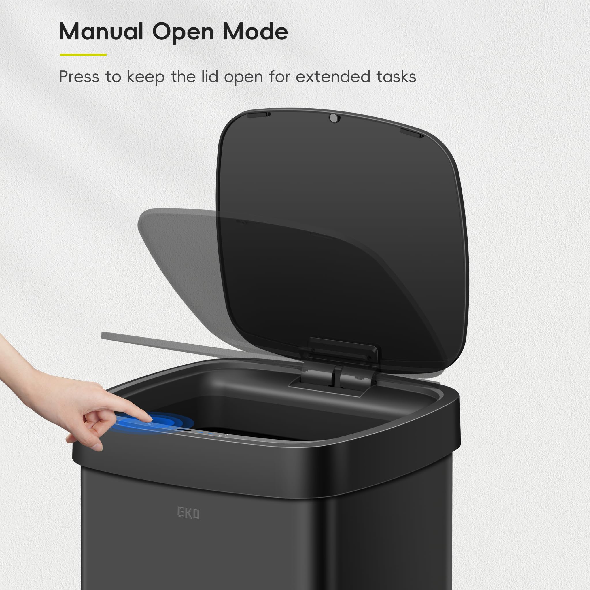 EKO EcoSmart 80L matte black finish suits modern kitchens.