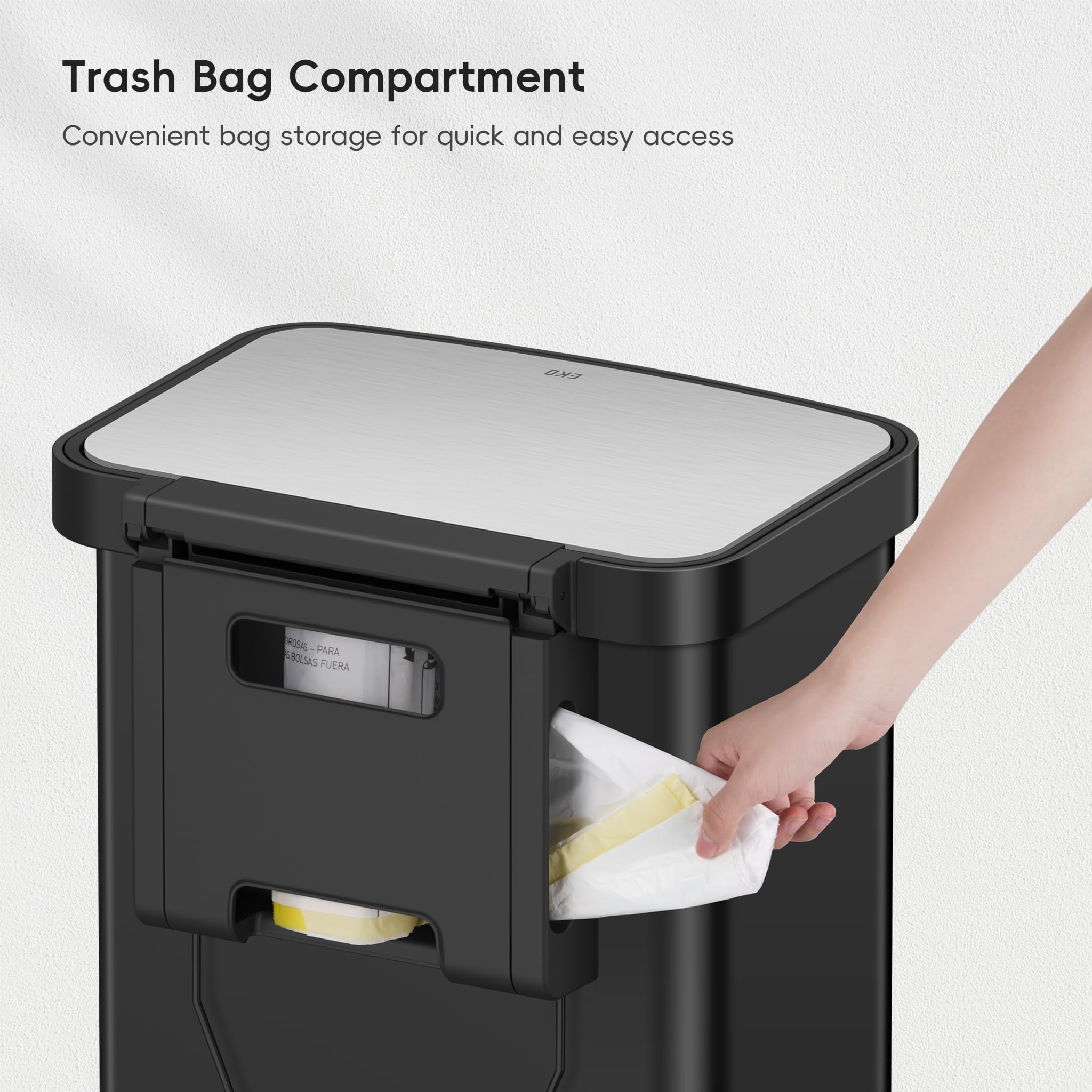 EKO Hudson fingerprint-resistant matte finish stays clean with minimal effort.