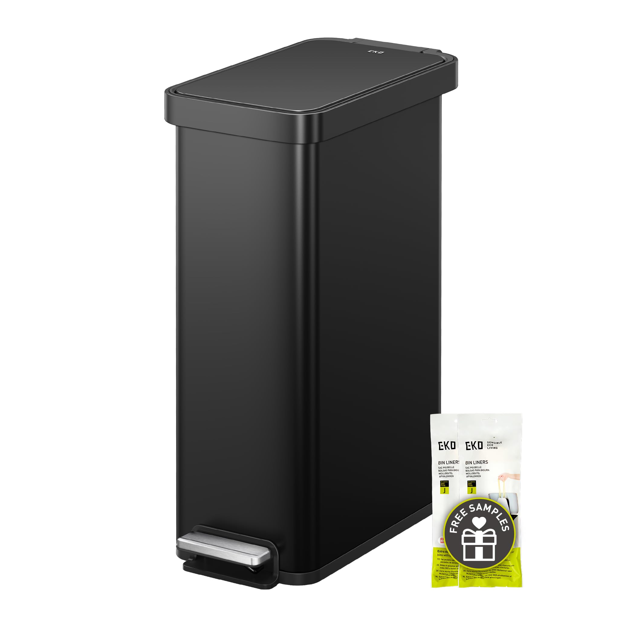 EKO Hudson Slim 50L design showcases space-saving footprint for tight kitchens.